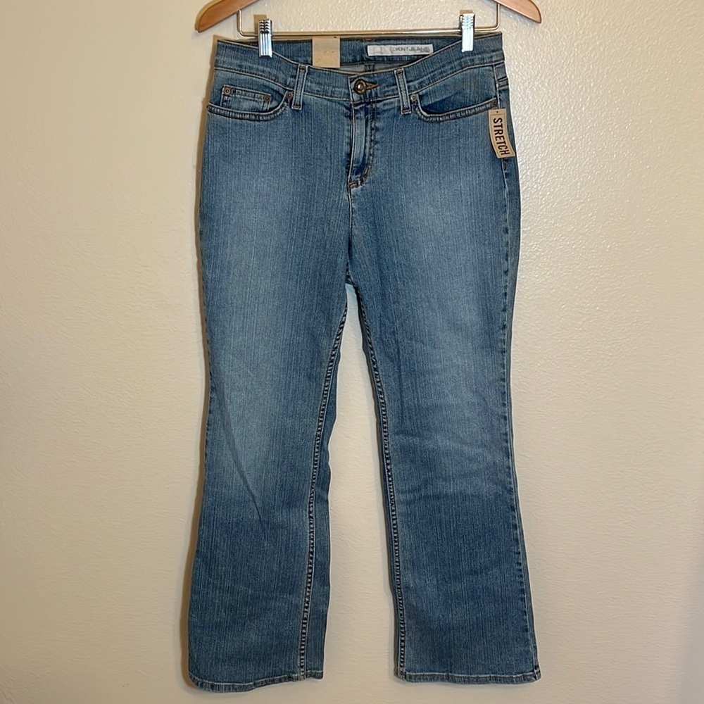 NWT DKNY Jeans Petites Soho Boot Cut Stretch